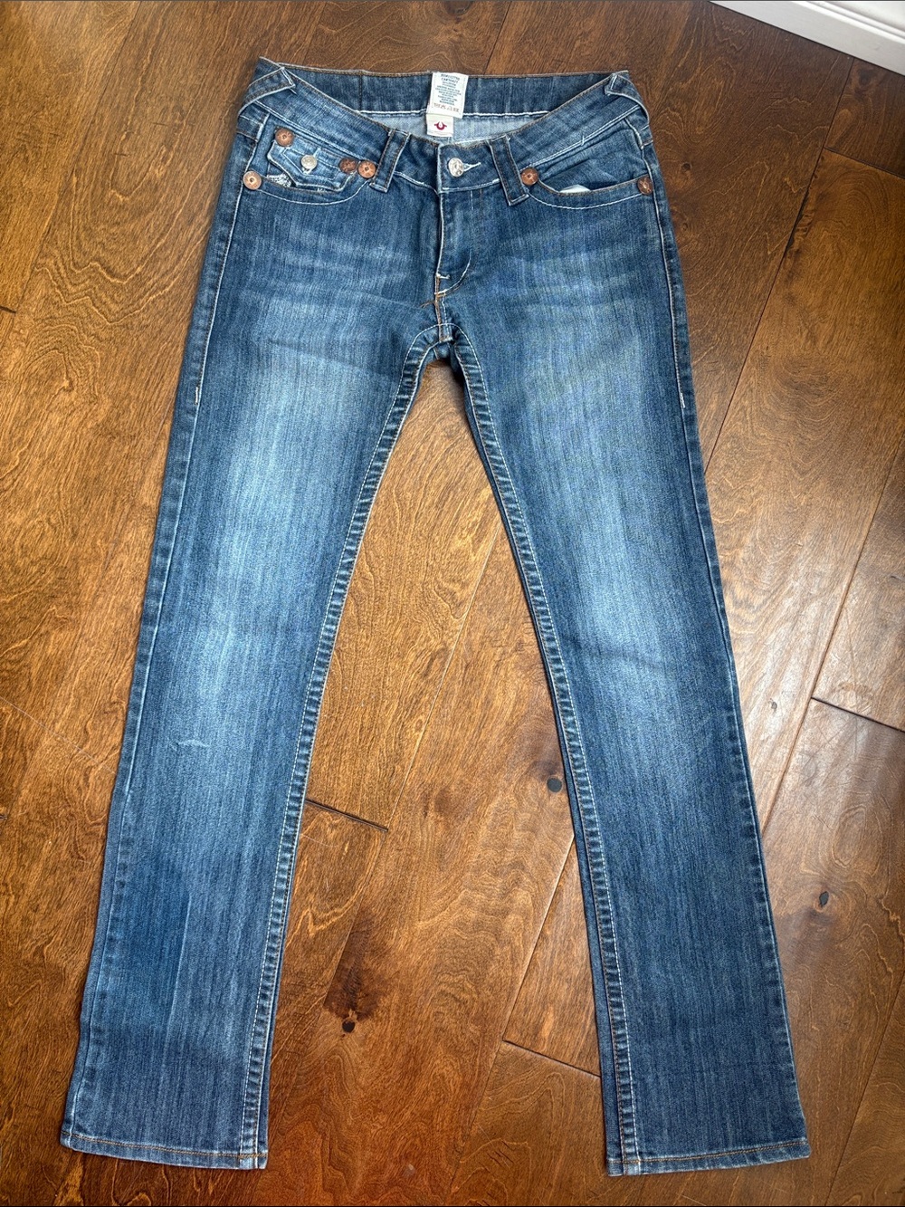 True Religion Women's Blue Denim Jeans